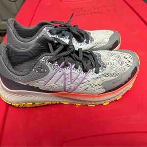 New Balance Gray and Purple Athletic Shoes